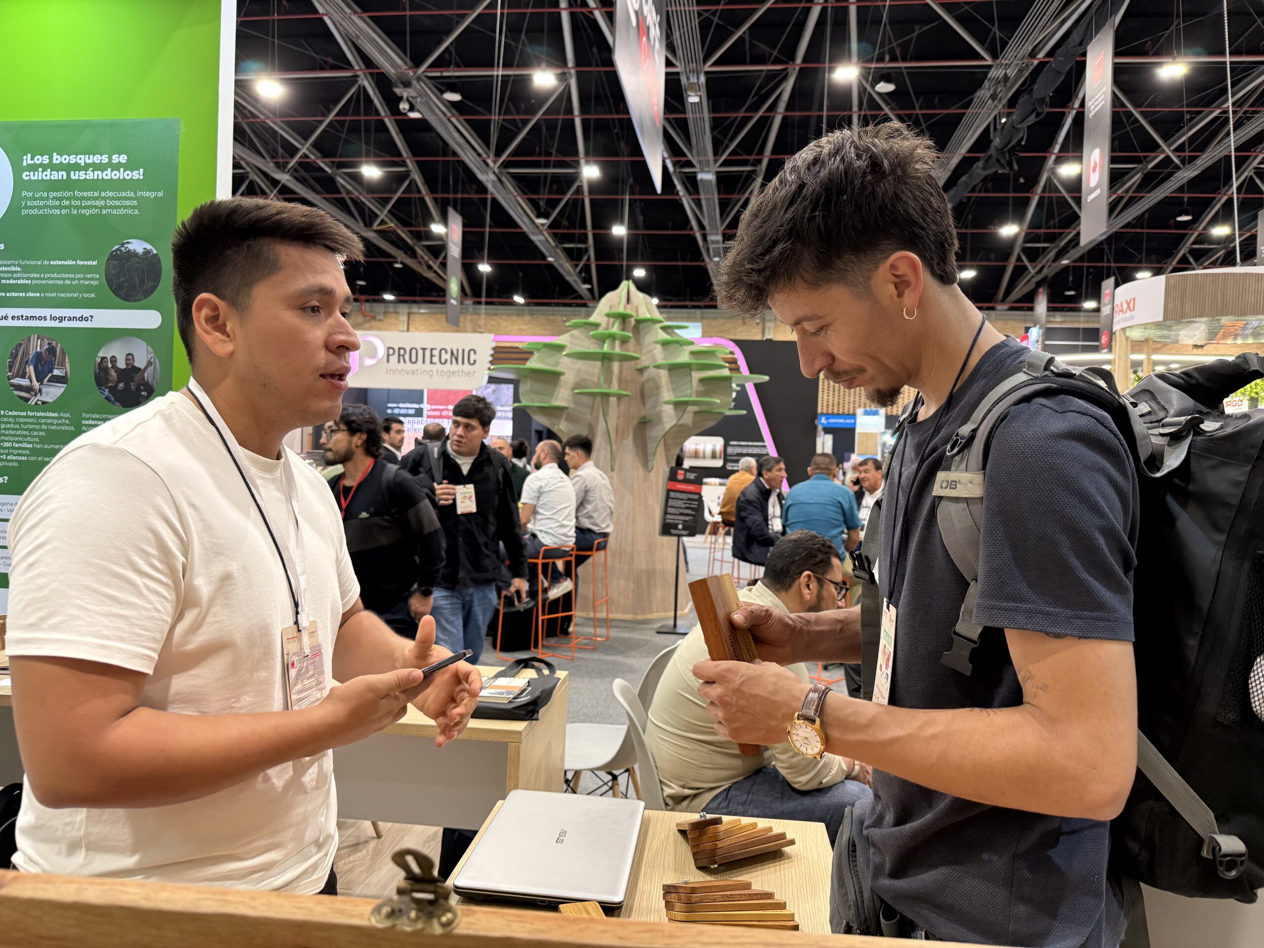 Forestería comunitaria en INTERZUM 